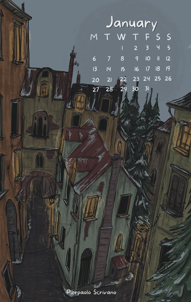 Calendario 2025 Paratissima ArtGallery